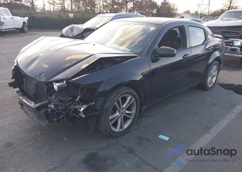 2011 Dodge Avenger Mainstreet z USA, uszkodzony, nr VIN 1B3BD1FG1BN593608